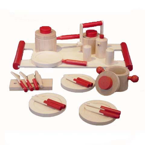 アコテ 木のままごとセット ｂ ディナーセット 日本製 Mamagoto Acote B Andy Judy 通販 Yahoo ショッピング