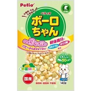 ペティオ 体にうれしい ボーロちゃん 野菜ｍｉｘ 140g アンディーマーブル 通販 Paypayモール