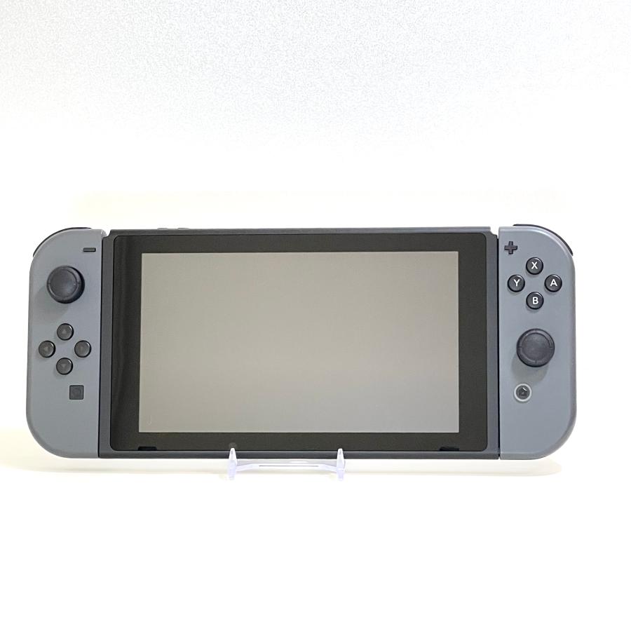 美品） Nintendo Switch 本体 グレー 新モデル ニンテンドースイッチ