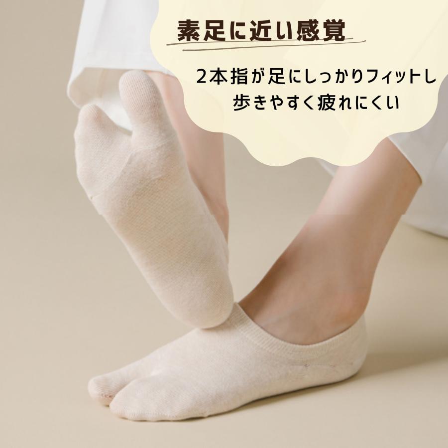 足袋 2本指ソックス 1足 くるぶし レディース メンズ 二本指靴下 ベリーショート カバーソックス スニーカーソックス 足袋ソックス | ブランド登録なし | 18