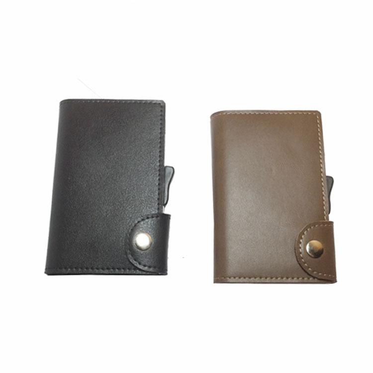 クレジットカードケース スライド式 小銭お札入れ 本革 スマート メンズ レディース キャッシュレス ミニ財布 マネークリップ ギフト 薄型 | ブランド登録なし | 15