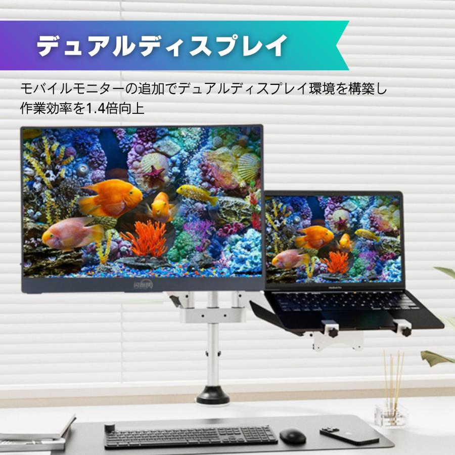モバイルモニター ディスプレイ 13.3インチ デュアルモニター サブ