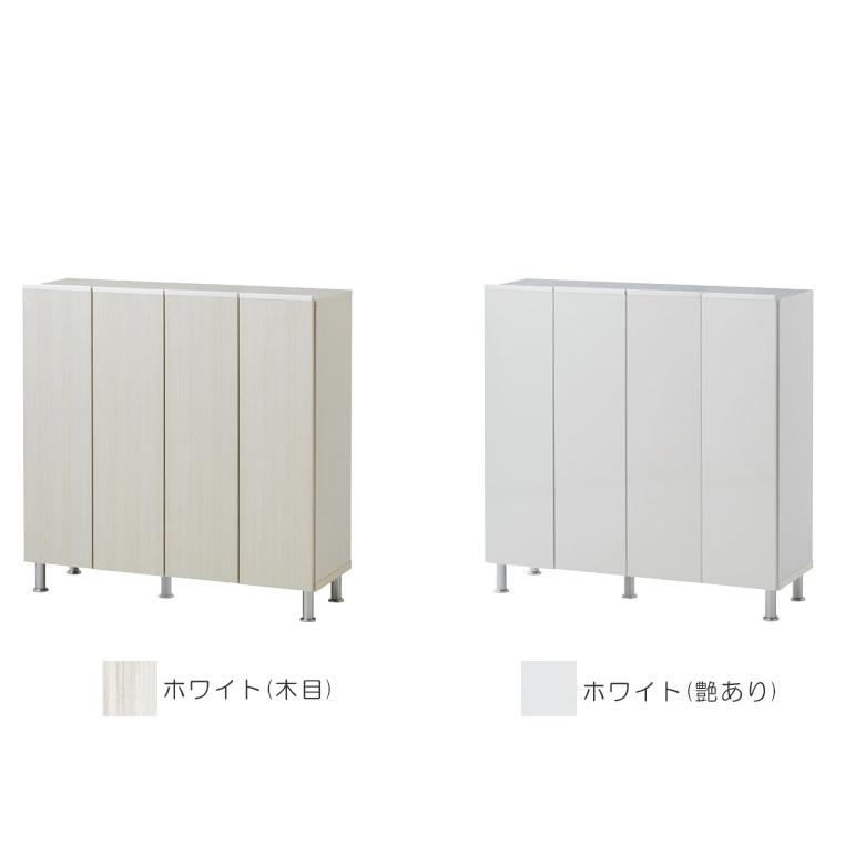 シューズボックス 薄型 幅100 収納 省スペース 下駄箱 木製 靴箱 玄関収納 おしゃれ シューズラック 木製収納 棚 可動棚 | 未来商会 | 10