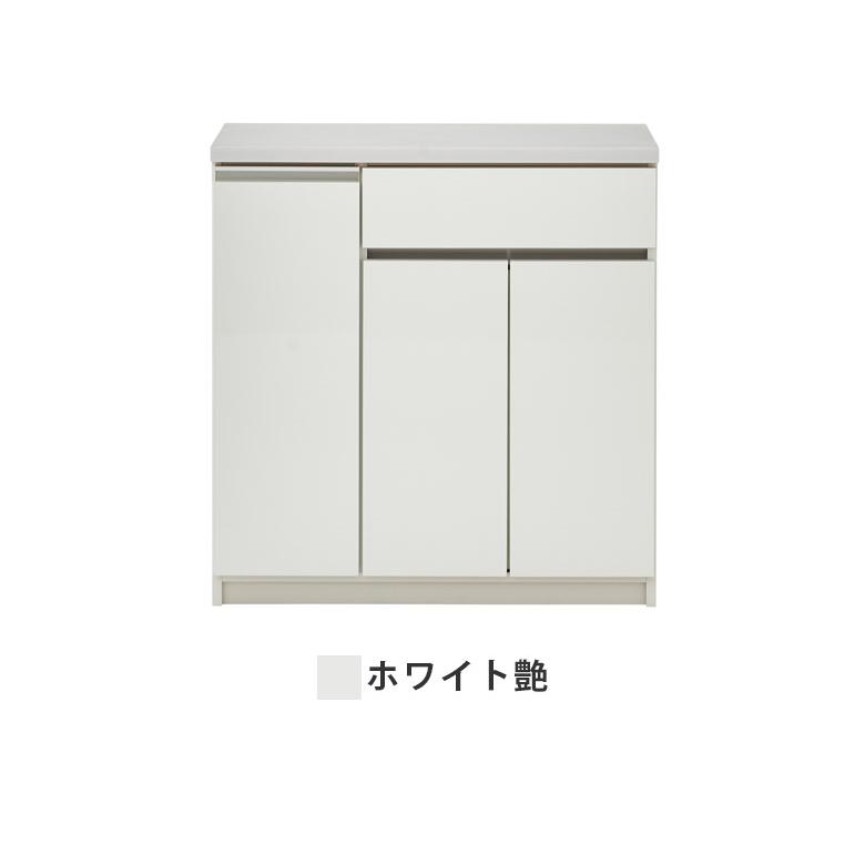 キッチンカウンター 完成品 開き扉収納 キッチン収納 幅90cm カウンター収納 キッチンボード 食器棚 スリム 引き出し収納 90cm幅 国産 日本製_11