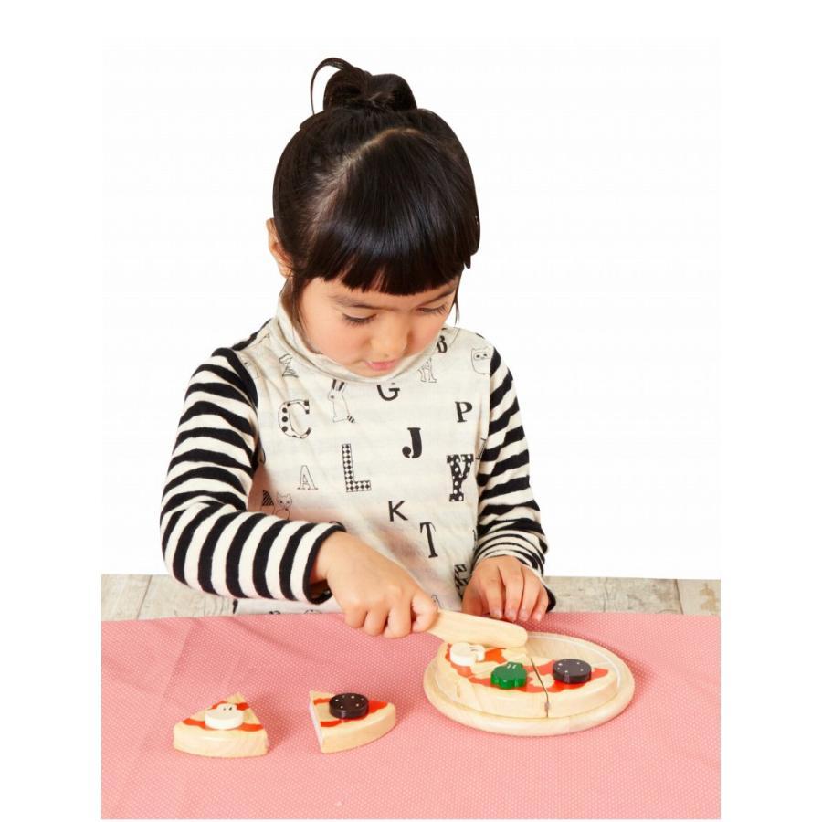 知育玩具 プレート おもちゃ ままごと おままごと 3歳 木製 ピザ