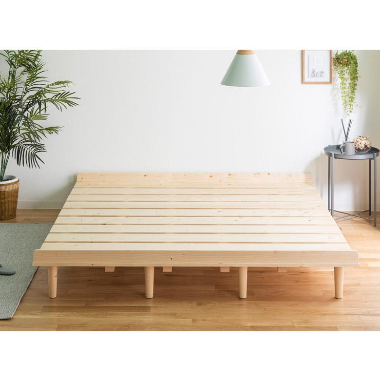 未来商会 ワイドクイーンベッド すのこベッド ベッドフレーム おしゃれ