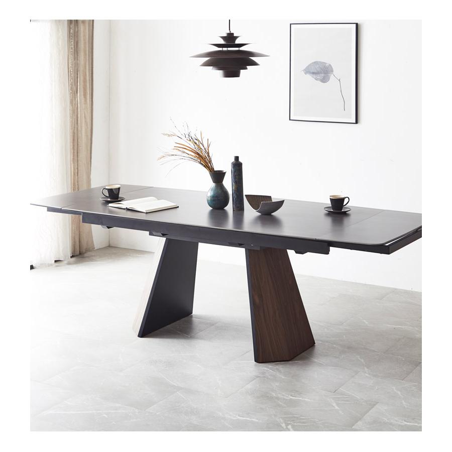 未来商会 ダイニングテーブル 伸縮 4人掛け 6人掛け 伸長式