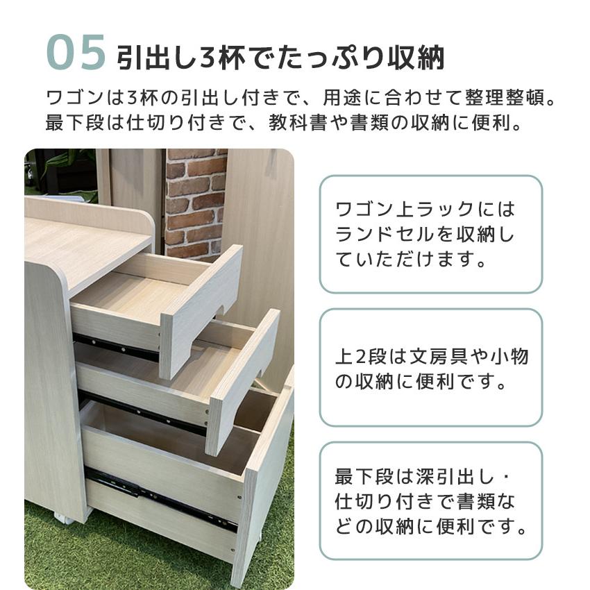 未来商会 学習机 セット 勉強机 子供 シンプル 3点セット デスクセット