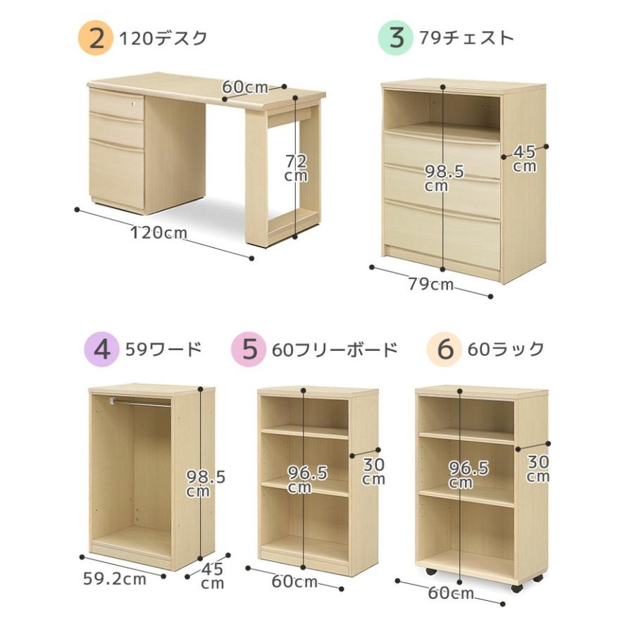 未来商会 システムベッド 6点セット 机付き シングルベッド 未来商会 システムベッド 6点セット 机付き シングルベッド