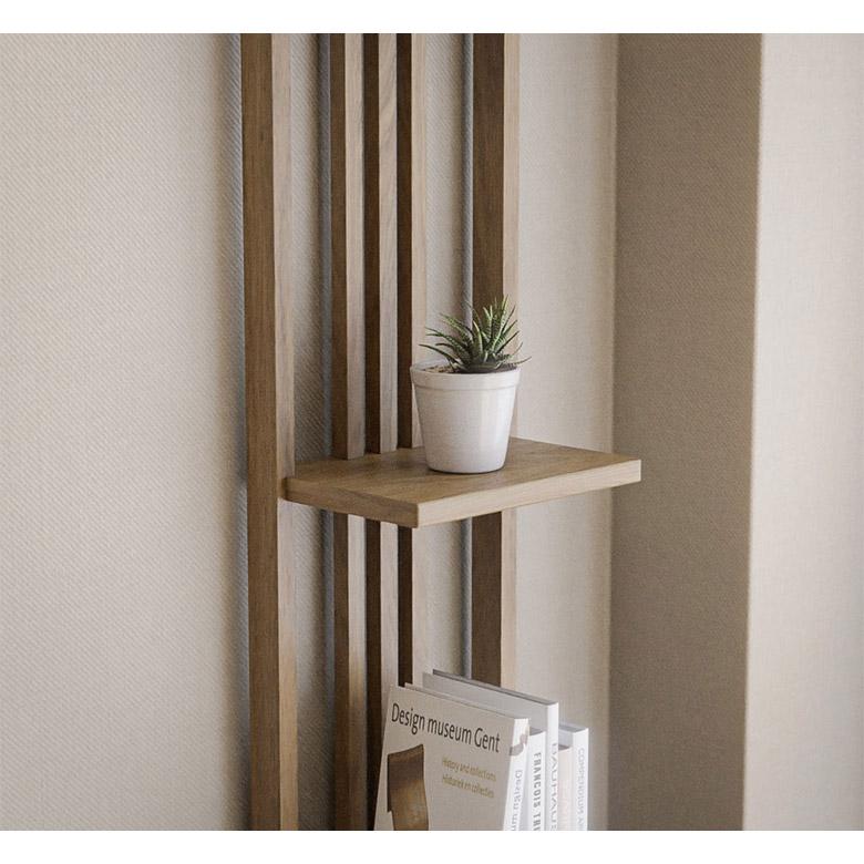 未来商会 オープンラック スリム 4段 幅30cm 奥行30cm おしゃれ 北欧