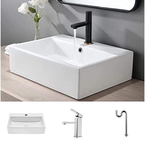 蛇口とs排水トラップ付き 洗面ボール おしゃれ 洗面ボール 洗面ボウル 手洗い鉢 洗面台 浴室 浴槽 洗面所 洗面器 洗面鉢 手洗い器 洗面器 四角形s排水 陶器 洗面所 Anela トイレ Ds 09gkf2vmc ショップ 洗面台