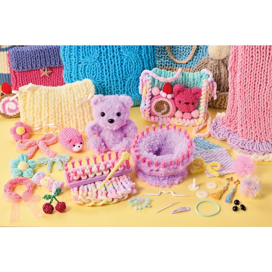 d*3様 ✨激レア✨ メゾピアノ あみぐるみ セット ラブあみ プレミアムセット 女の子 編み物 プレゼント ギフト : Anela