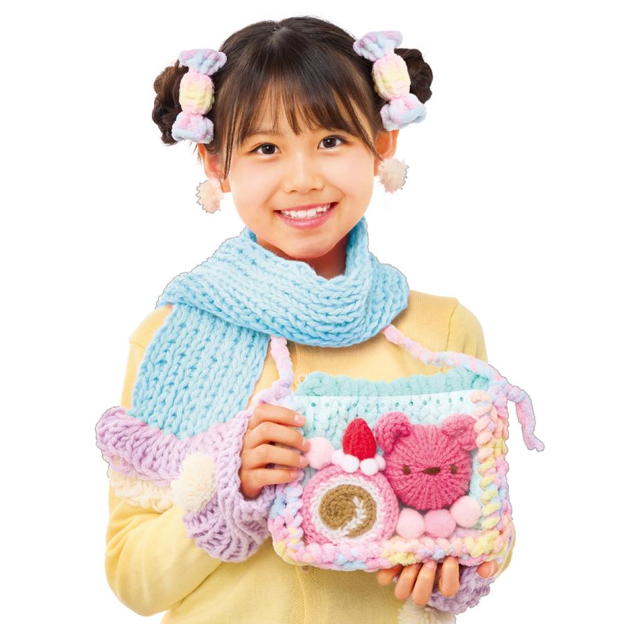 ラブあみ プレミアムセット 女の子 編み物 プレゼント ギフト : Anela