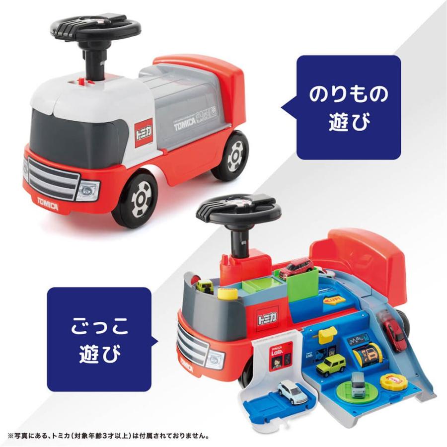 アイデス 1才から乗れる！トミカ変形ドライブピット : Anela Yahoo!店