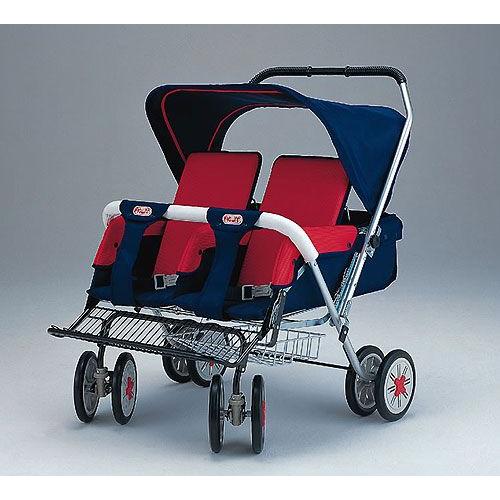 【引取先確定】ほぼ新品　二人乗りベビーカー ベビーカー：2人乗り ベビーカー：ダブルカー 【メーカー直送 代引き