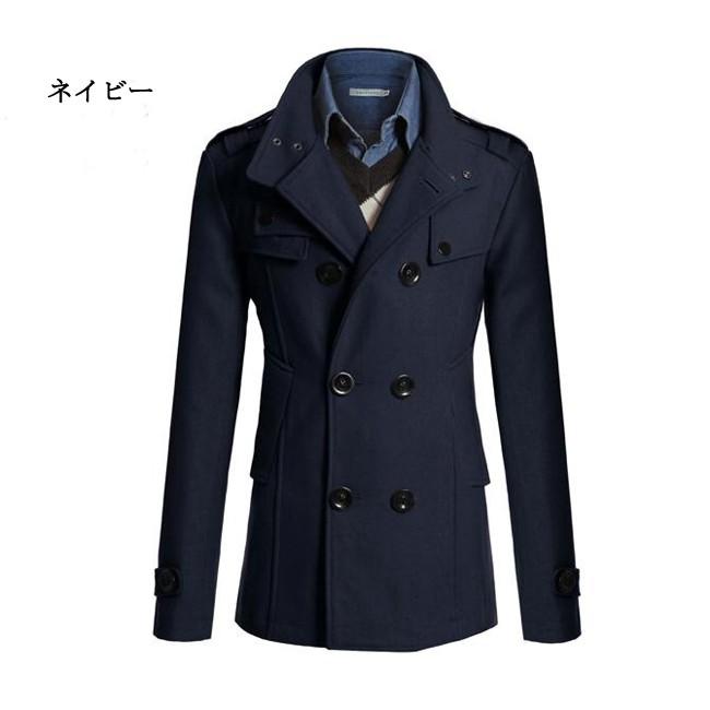 トレンチコート メンズ メルトン ウール ロングコート トレンチコート チェスターコート Man Fashion13 ファッション アネモネ 通販 Yahoo ショッピング