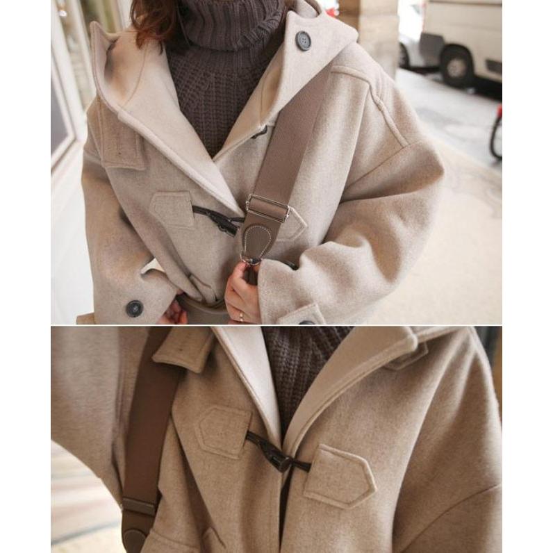 ダッフルコート コート ラシャコート レディース アウター 秋物 秋冬物 冬服 ロングコート フード 膝上 大きいサイズ フードコート Nv Waitabc99 ファッション アネモネ 通販 Yahoo ショッピング