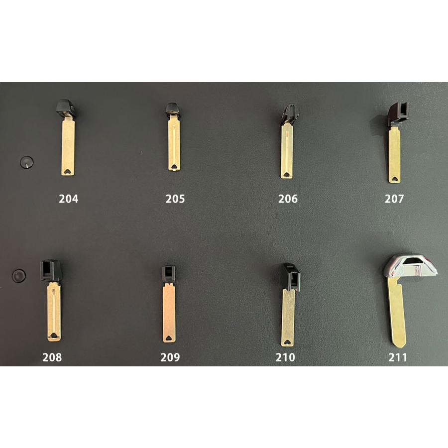 エマージェンシキー ブランクキー スマート エントリーキー