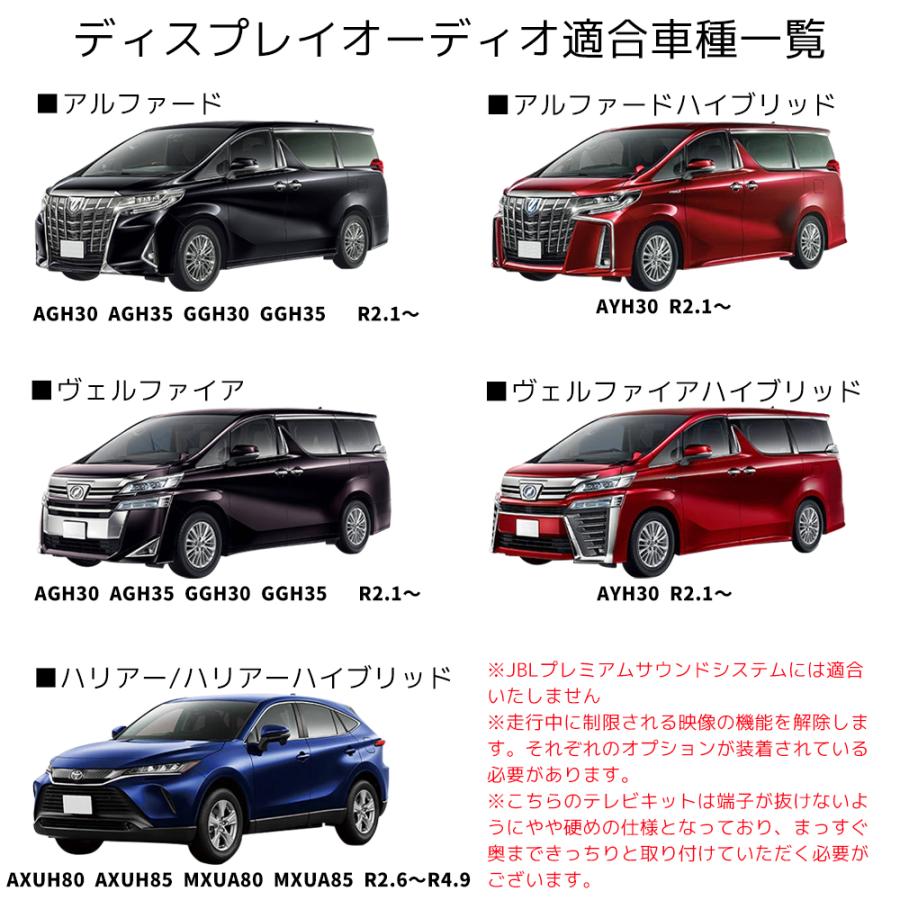 トヨタ（TOYOTA） 専用取説付き ディスプレイオーディオ テレビ キット