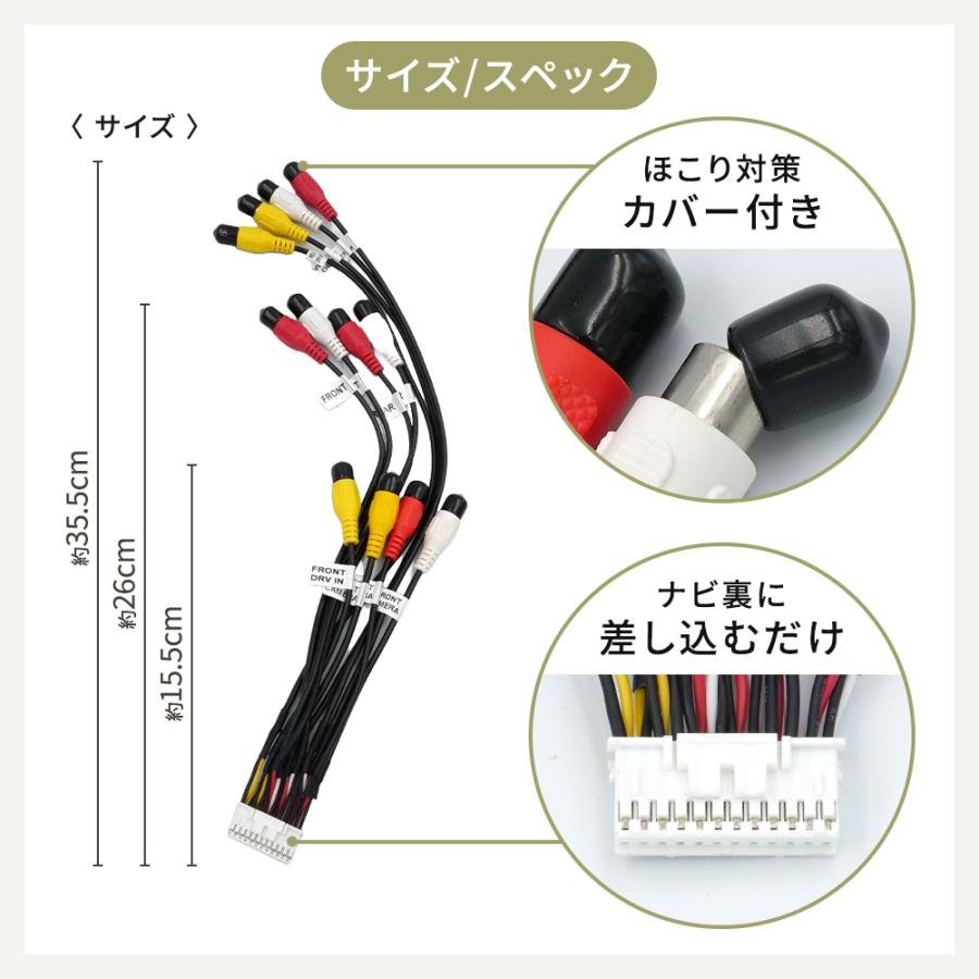 ケンウッド 拡張ケーブル KNA-17AV 互換 AVプリアウト JVC KENWOOD