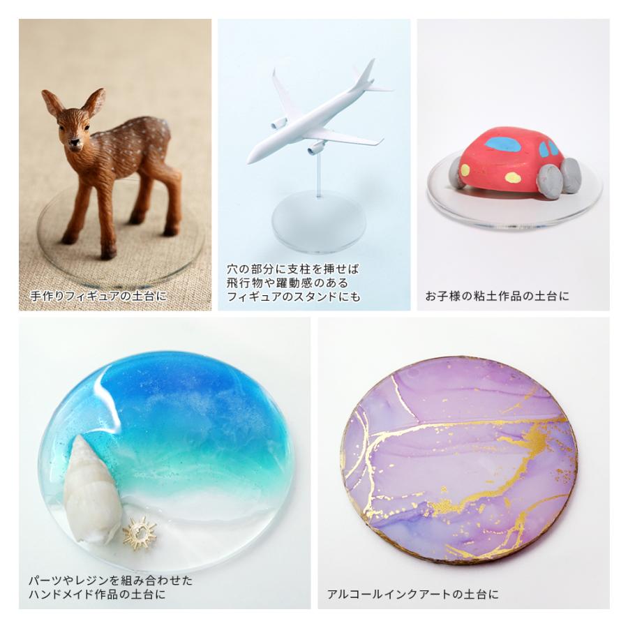 アクリル板 70mm 透明 10枚セット 丸アクリル板 丸型 丸板 穴 アクリル板 70mm 透明 10枚セット 丸アクリル板 丸型 丸板 穴