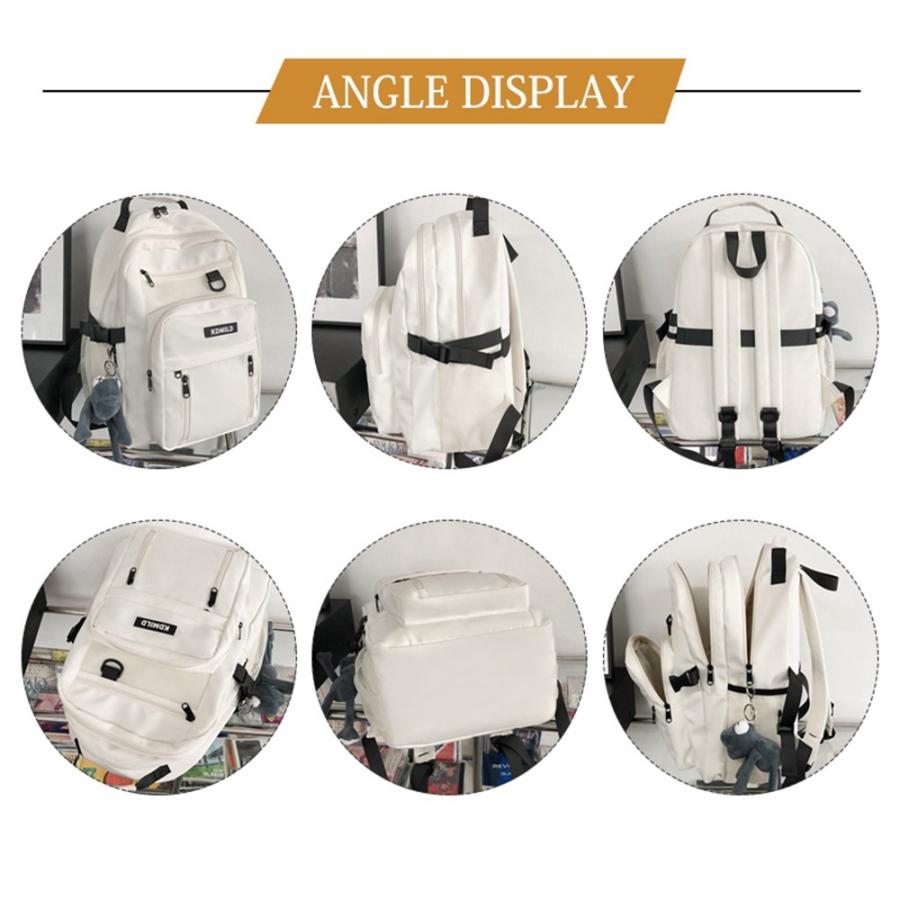 リュックサック 大容量 韓国 リュック おしゃれ バックパック 防水 レディース メンズ 軽量 収納 遠足バック 学生 旅行バックパック 男子 女子 子供 通学 通勤｜anemoneeze｜14