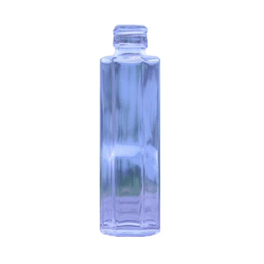 キャップ付 ハーバリウム ボトル 瓶「6角　40本セット　プラ製ミルキーホワイト」ガラス瓶  透明瓶 花材 ウエディング プリザーブドフラワー インスタ｜aneo｜02