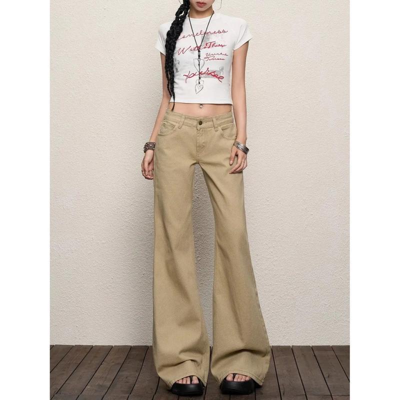ワイドパンツ レディース フレアパンツ ベルボトム 美脚シルエット 