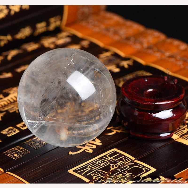 水晶玉 白水晶 クリスタルボール 天然石 原石 開運グッズ 風水 占い