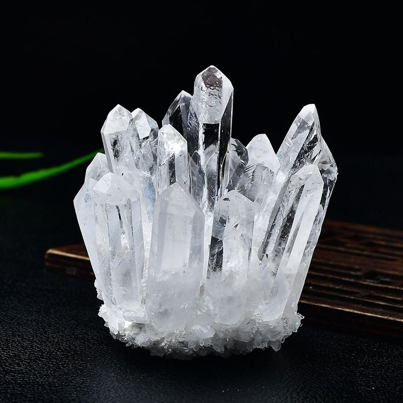 【新品】【超美品】【激安】水晶クラスター　六角柱　パワーストン浄化7cm以上　6 クリスタル 水晶 天然石 原石 六角柱 水晶原石 浄化用 パワーストーン