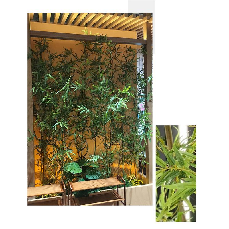 人工観葉植物 大型 フェイク竹 フェイクグリーン 1本 簡単保? 水やり