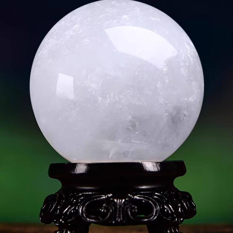 水晶ボール 天然水晶玉 クリアクォーツ 白水晶 開運グッズ 風水置物