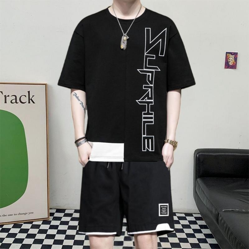 セットアップ メンズ 上下セット 夏 Tシャツ ハーフパンツ