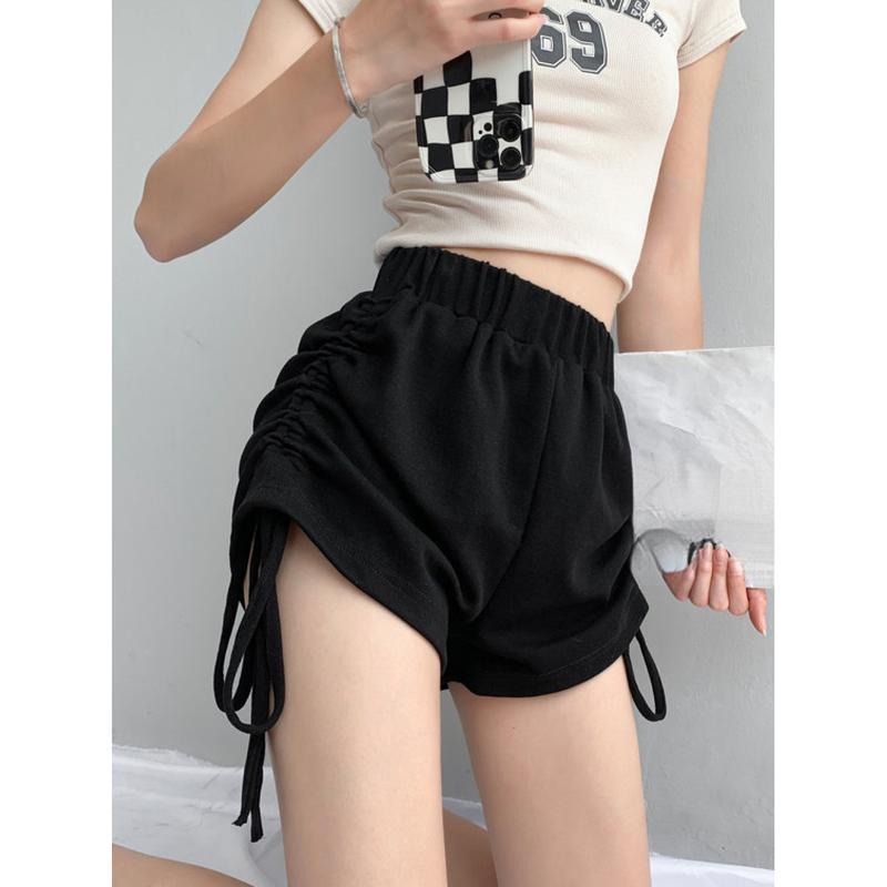 ショートパンツ レディース ホットパンツ セクシー サイド紐 ドロー
