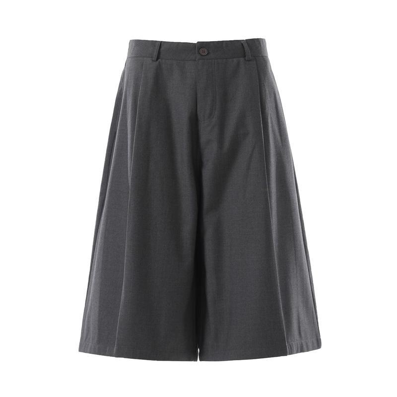 ビジネススラックス 7分丈 クロップドパンツ スラックス スーツパンツ