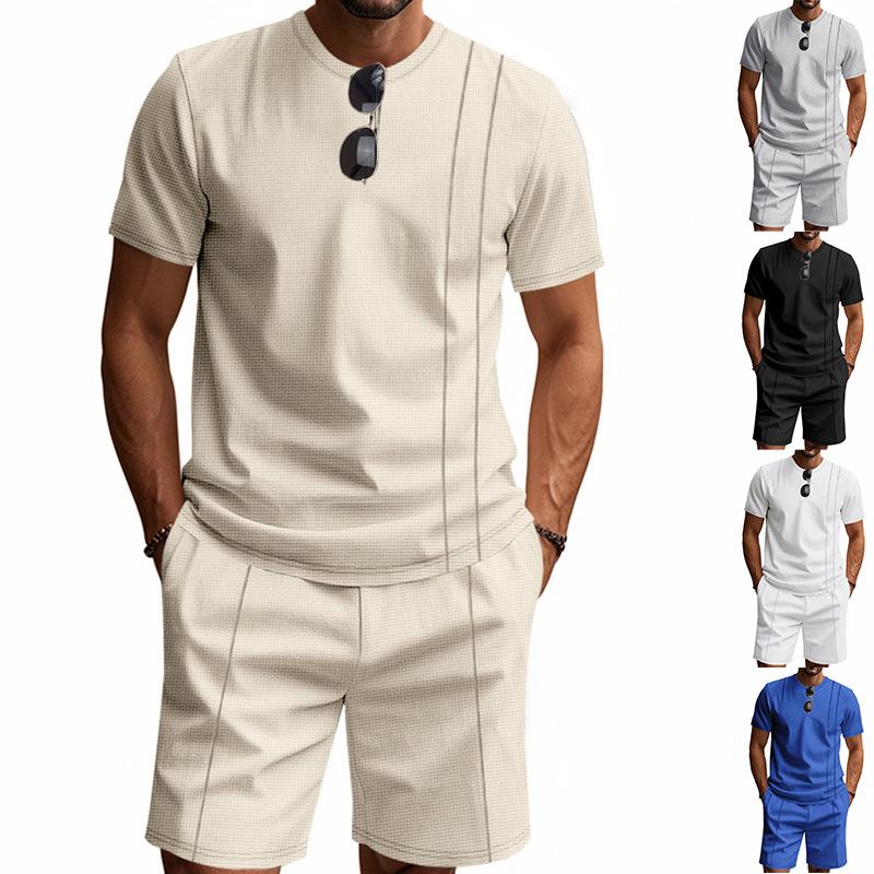 tシャツ セットアップ 上下 メンズ 夏服 ショートパンツ トップス 半袖