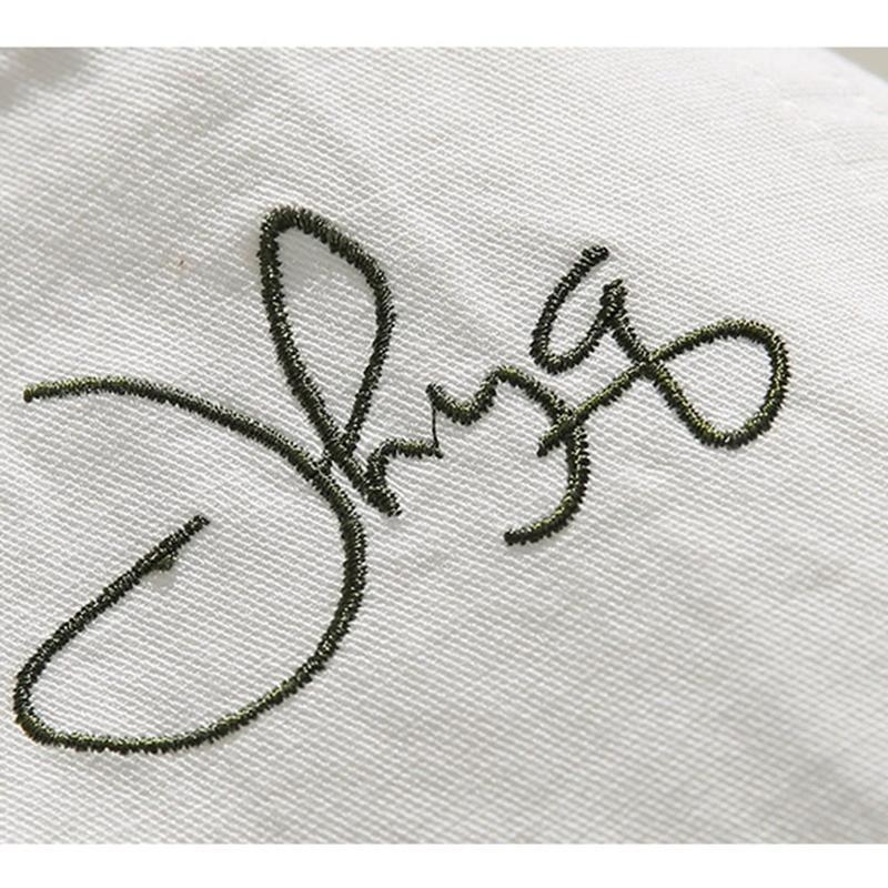 シャツ メンズ 落書き アルファベット 刺繍デザイン 胸ポケット付き 
