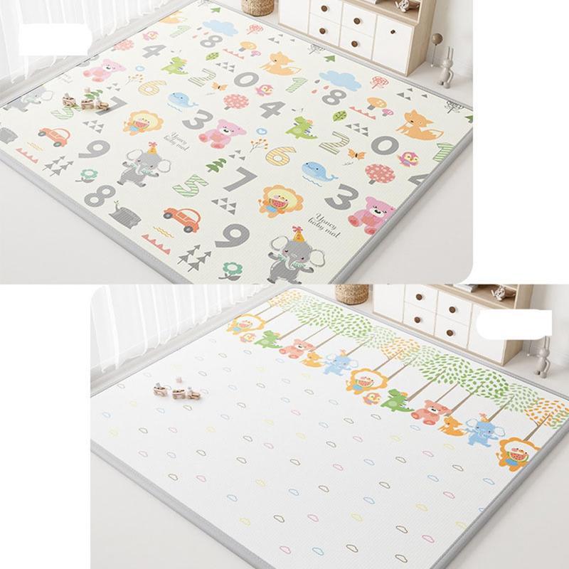 プレイマット 赤ちゃん 180*150*1.0cm ベビーマット 厚手 2cm 転倒防止