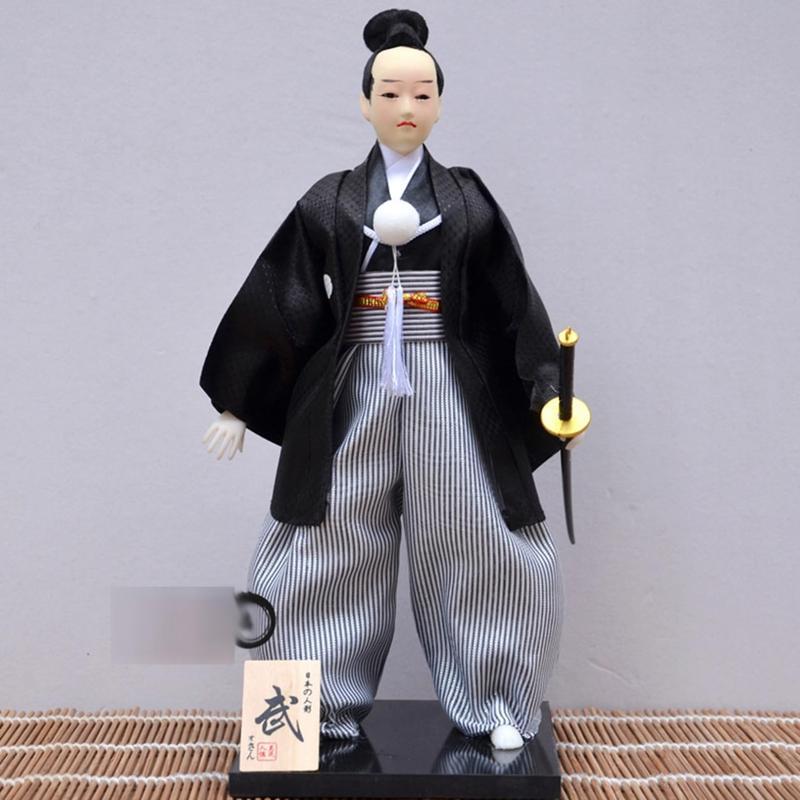 武士人形 忍び人形 忍者 和風ドール 侍 サムライ 武士ドール ファン