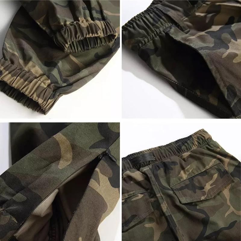 カーゴパンツ 黒 迷彩 ミリタリーパンツ 軍パン ワークパンツ メンズ