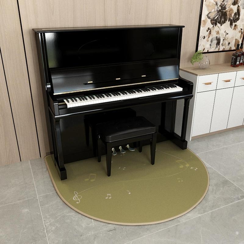 ピアノ用マット ピアノ用ラグ 椅子マット 床保護マット ピアノ防音