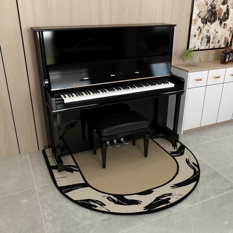 Roland 椅子+防音マット(ピアノ本体は別で出品中) ピアノ用マット ピアノ用ラグ 椅子マット 床保護マット ピアノ防音