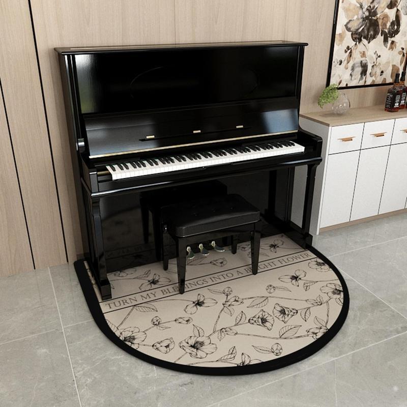 Roland 椅子+防音マット(ピアノ本体は別で出品中) ピアノ用マット ピアノ用ラグ 椅子マット 床保護マット ピアノ防音