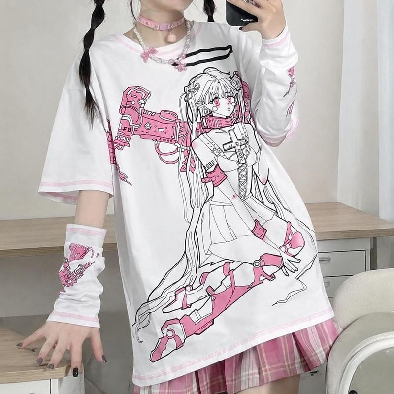 系地雷 サブカルロンt 地雷 ロングTシャツ ロンT サブカル