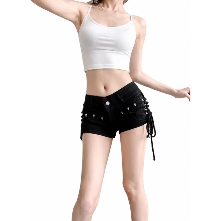 デニム ショートパンツ レディース ローライズ ホットパンツ セクシー