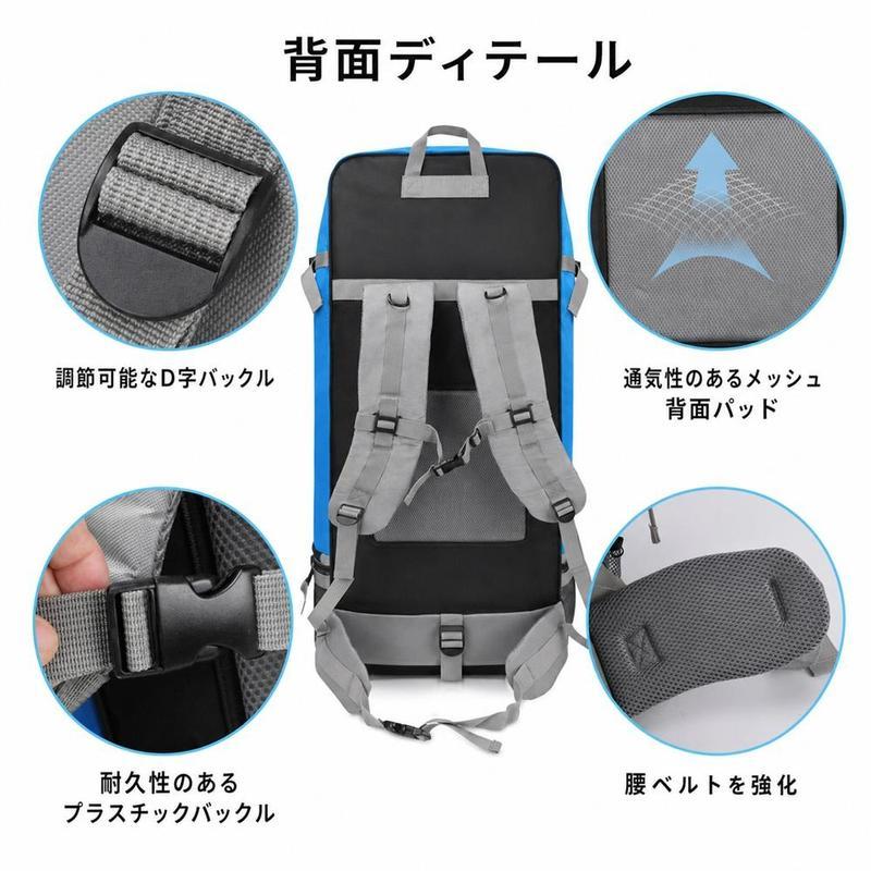 スケボー スケートボードケース リュック 大容量 撥水 防水 ロング