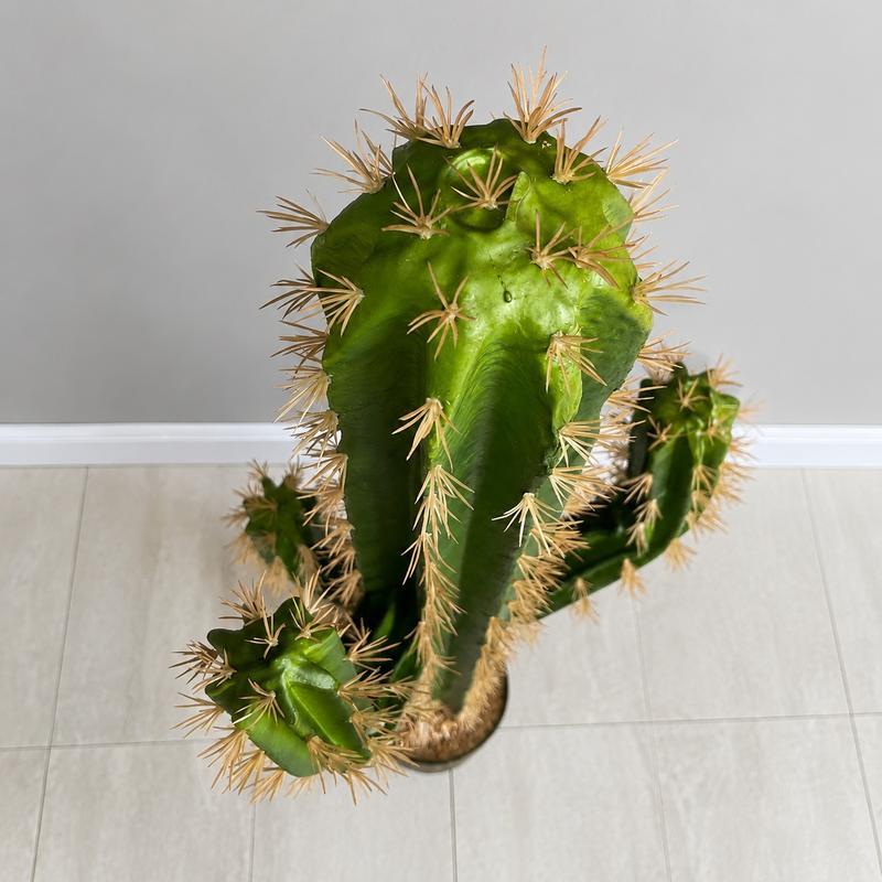 フェイクサボテン 柱サボテン 3本立ち 高さ160cm 人工観葉植物 大型