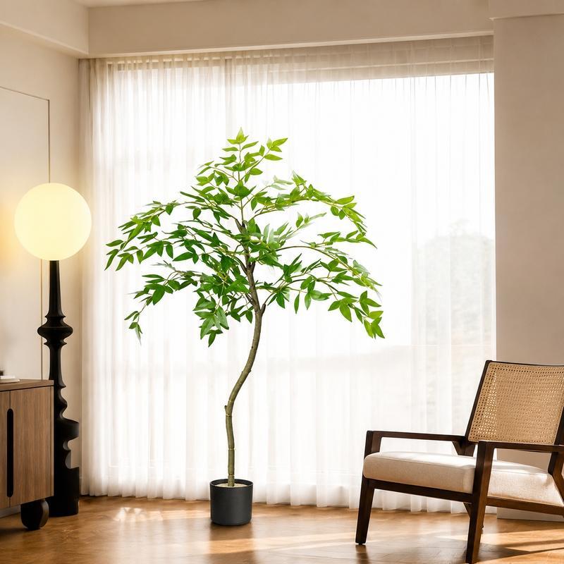 フェイクグリーン 観葉植物 大型 ナンテン 本物そっくり リアル 人工