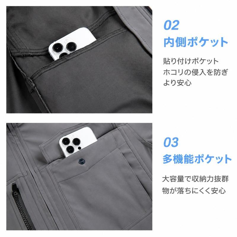 作業 ジャケット 作業着 メンズ 男女兼用 ワークジャケット 長袖