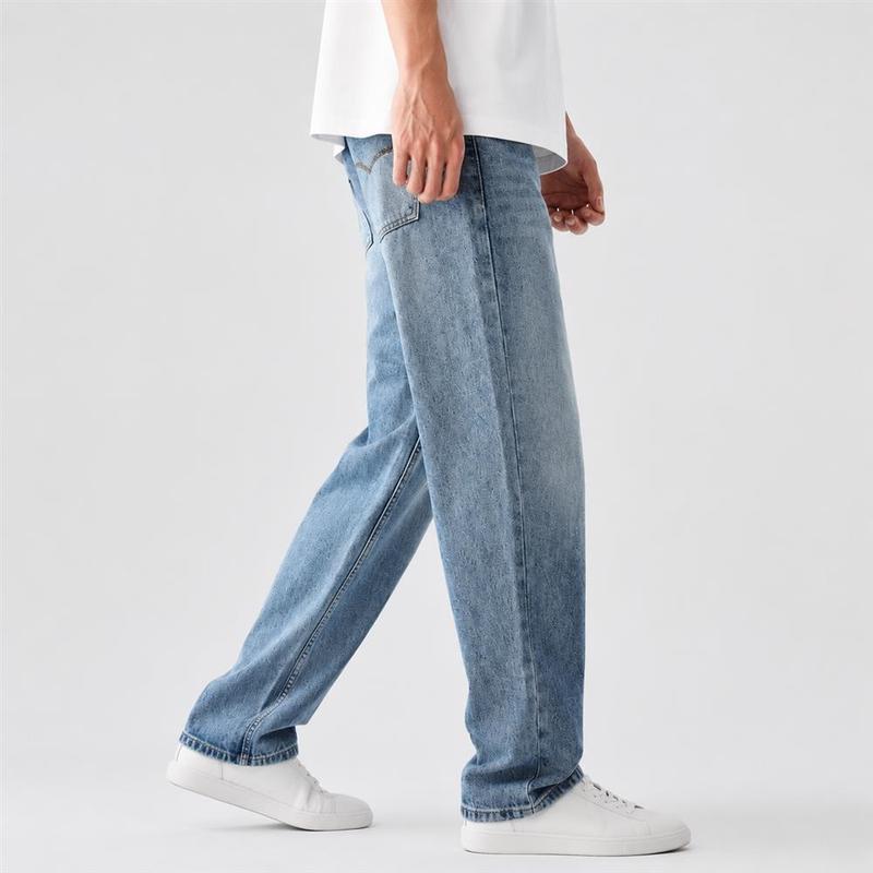デニムパンツ メンズ Gパン リヨセル混 ジーパン 涼しい さらさら テーパード デニム ゆったり ズボン ボトムス カジュアル 薄手 春 Ane Style アネ スタイル - 通販 - Yahoo ショッピング